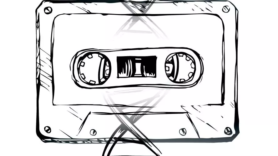 replaying the tape resized