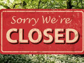 Sorry we're closed